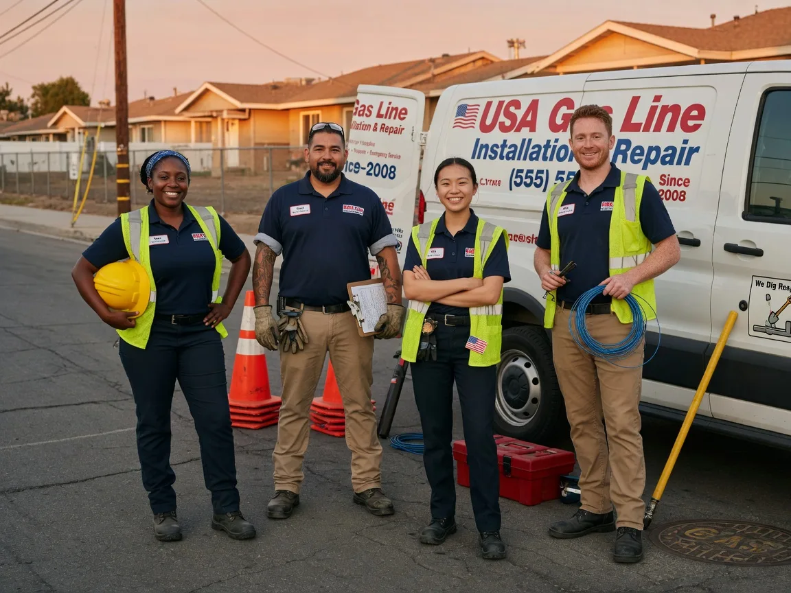 Gas Line Installation company in West Hills, CA